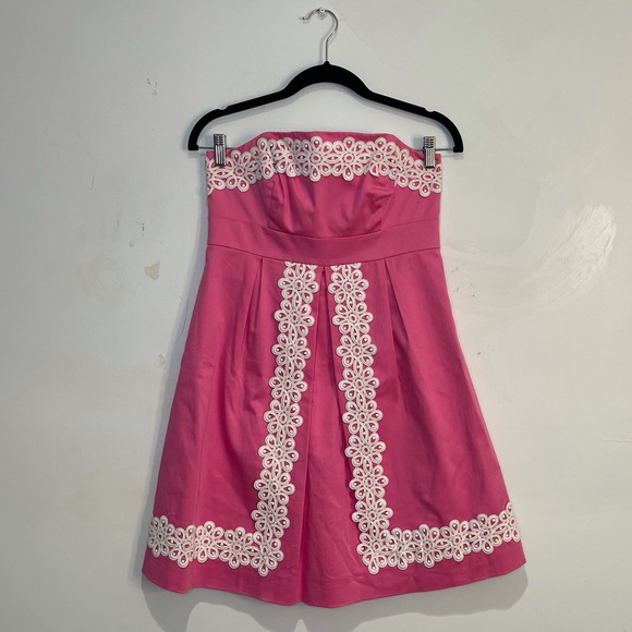 Lilly Pulitzer strapless dress